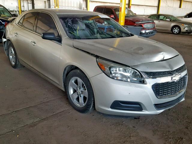 1G11B5SLXFF133222 - 2015 CHEVROLET MALIBU LS SILVER photo 1