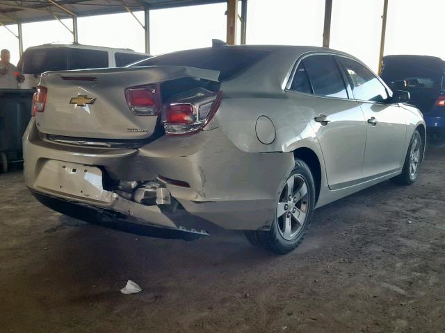 1G11B5SLXFF133222 - 2015 CHEVROLET MALIBU LS SILVER photo 4