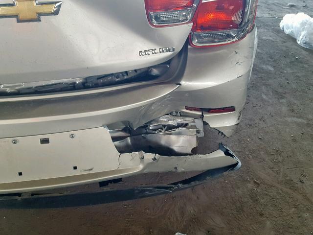 1G11B5SLXFF133222 - 2015 CHEVROLET MALIBU LS SILVER photo 9