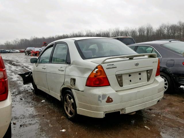 JS2RA61S345201963 - 2004 SUZUKI AERIO S WHITE photo 3