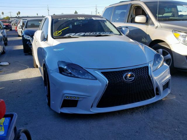 JTHBK262475046174 - 2007 LEXUS IS 250 WHITE photo 1