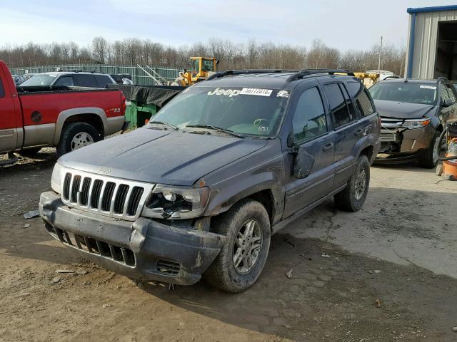 1J4GW48S33C553233 - 2003 JEEP GRAND CHER BLUE photo 2