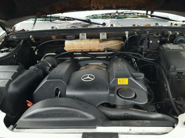 4JGAB57E53A423521 - 2003 MERCEDES-BENZ ML 350 SILVER photo 7