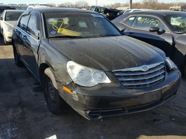 1C3LC46K58N267464 - 2008 CHRYSLER SEBRING LX BLACK photo 1