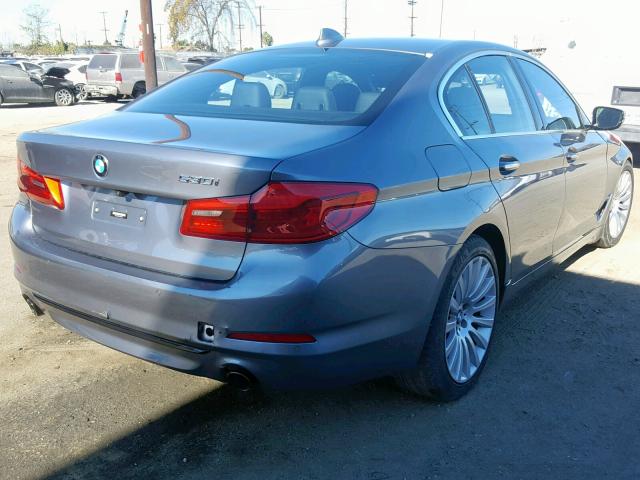 WBAJA5C51JWA37868 - 2018 BMW 530 I GRAY photo 4