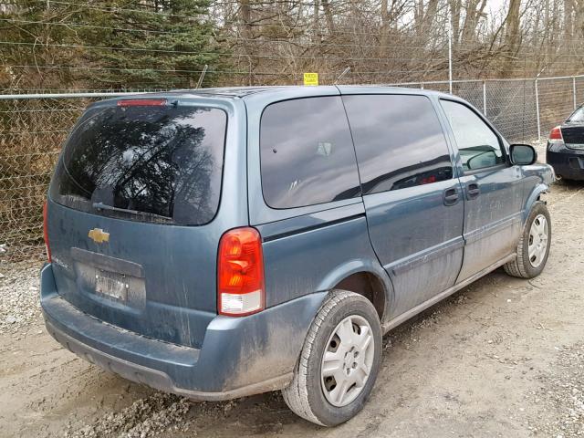 1GNDU23167D147892 - 2007 CHEVROLET UPLANDER L 蓝色 照片 4