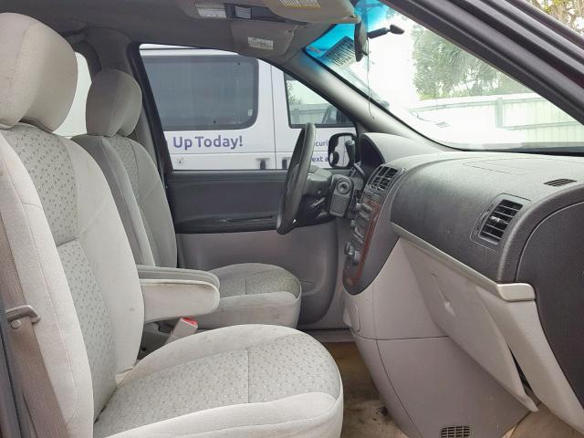 1GNDV23107D126758 - 2007 CHEVROLET UPLANDER L ბურგუნდია ფოტო 5