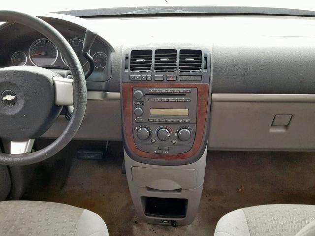 1GNDV23107D126758 - 2007 CHEVROLET UPLANDER L ბურგუნდია ფოტო 9