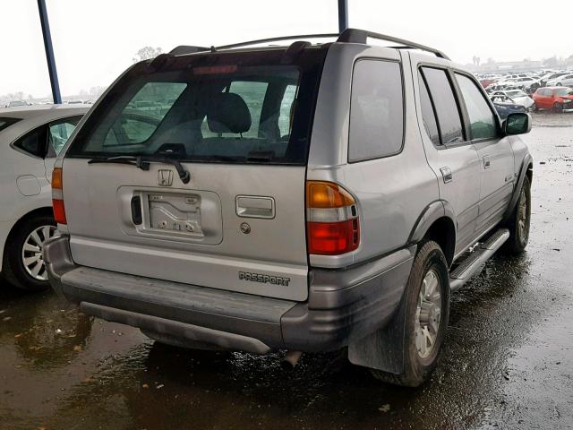 4S6CK58W3Y4414362 - 2000 HONDA PASSPORT E SILVER photo 4