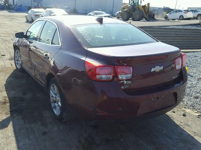 1G11C5SLXFF263367 - 2015 CHEVROLET MALIBU 1LT BURGUNDY photo 3