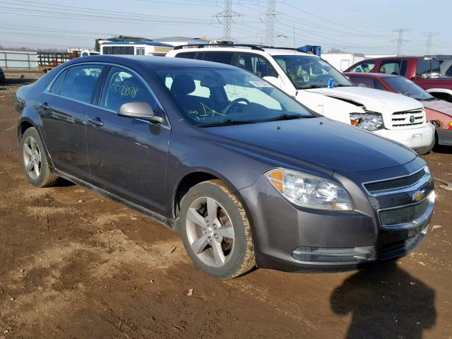 1G1ZC5E17BF299704 - 2011 CHEVROLET MALIBU 1LT GRAY photo 1