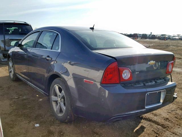 1G1ZC5E17BF299704 - 2011 CHEVROLET MALIBU 1LT GRAY photo 3