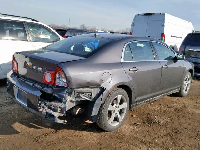 1G1ZC5E17BF299704 - 2011 CHEVROLET MALIBU 1LT GRAY photo 4
