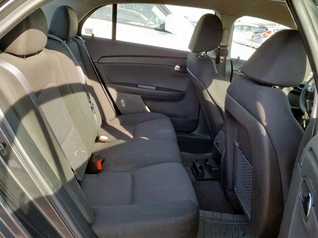 1G1ZC5E17BF299704 - 2011 CHEVROLET MALIBU 1LT GRAY photo 6