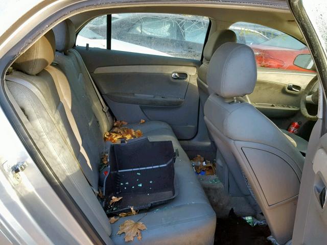 1G1ZG57BX8F272595 - 2008 CHEVROLET MALIBU LS 银色 照片 6