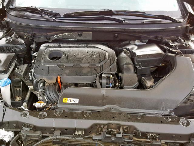 5NPE34AF7HH446362 - 2017 HYUNDAI SONATA SPO BLACK photo 7