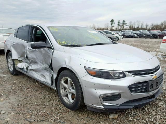 1G1ZB5ST4HF145050 - 2017 CHEVROLET MALIBU LS SILVER photo 1