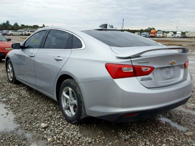 1G1ZB5ST4HF145050 - 2017 CHEVROLET MALIBU LS SILVER photo 3