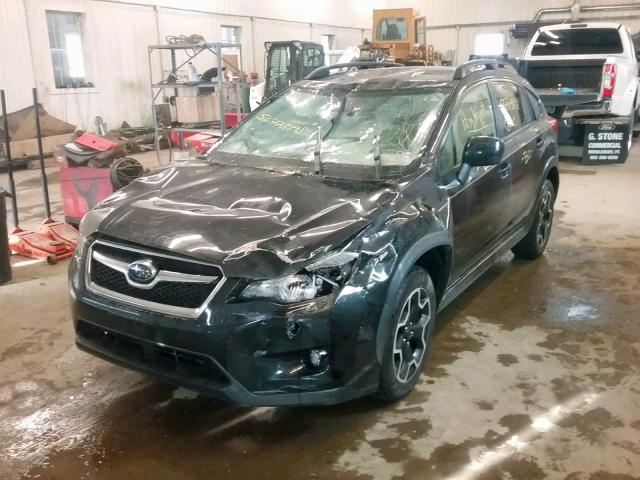 JF2GPACCXE8231357 - 2014 SUBARU XV CROSSTR BLACK photo 2