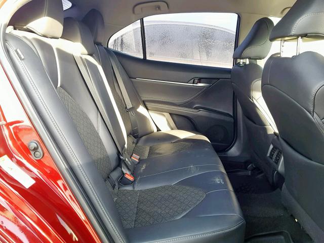 4T1B61HK8JU566769 - 2018 TOYOTA CAMRY XSE RED photo 6