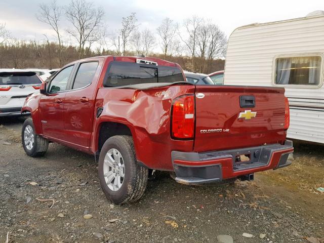 1GCGTCEN8J1245006 - 2018 CHEVROLET COLORADO L RED photo 3