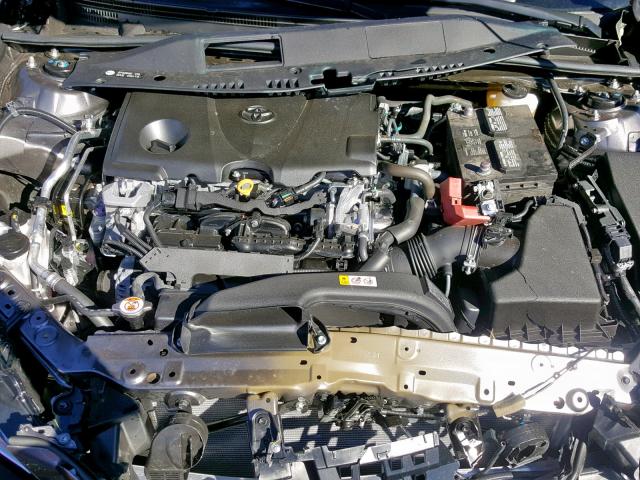 4T1B11HKXJU154304 - 2018 TOYOTA CAMRY L GRAY photo 7