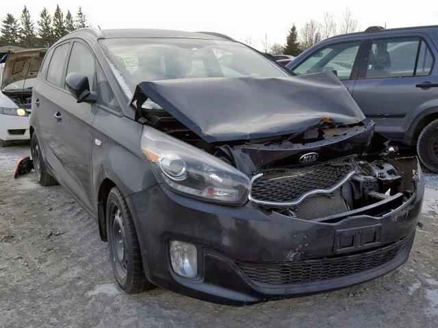 KNAHT8A35E7067562 - 2014 KIA RONDO BLACK photo 1