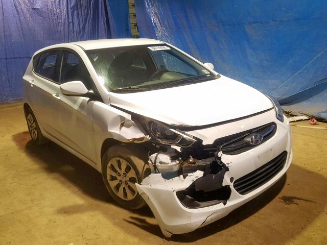 KMHCT5AE3HU336687 - 2017 HYUNDAI ACCENT SE WHITE photo 1