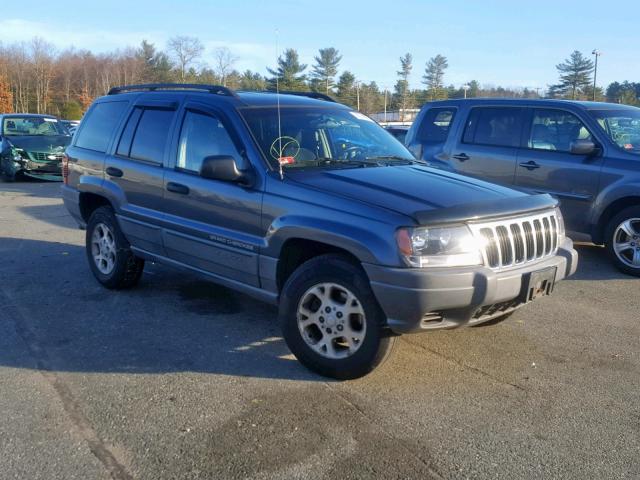 1J4GW48S82C257140 - 2002 JEEP GRAND CHER BLUE photo 1