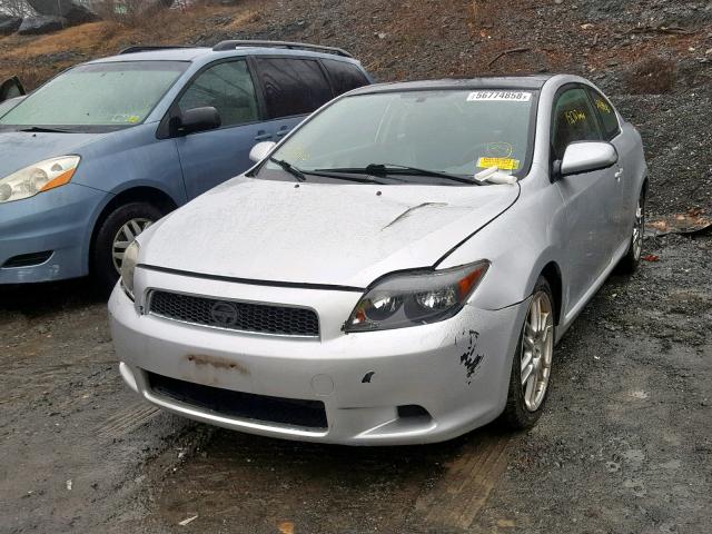 JTKDE177770219004 - 2007 TOYOTA SCION TC 银色 照片 2