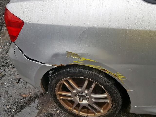 JTKDE177770219004 - 2007 TOYOTA SCION TC 银色 照片 9