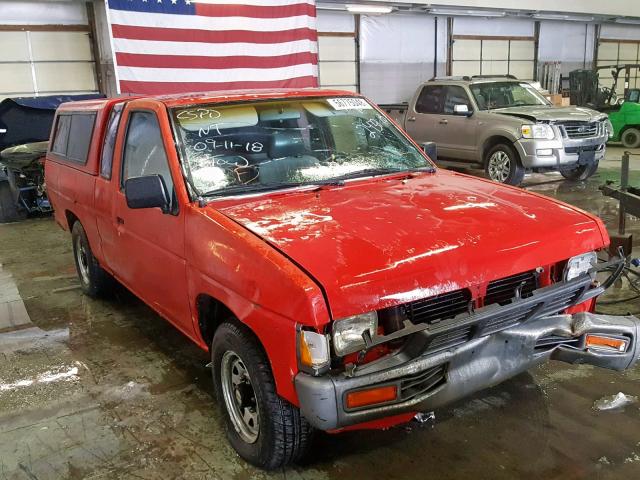 1N6SD16S9PC438033 - 1993 NISSAN TRUCK KING RED photo 1