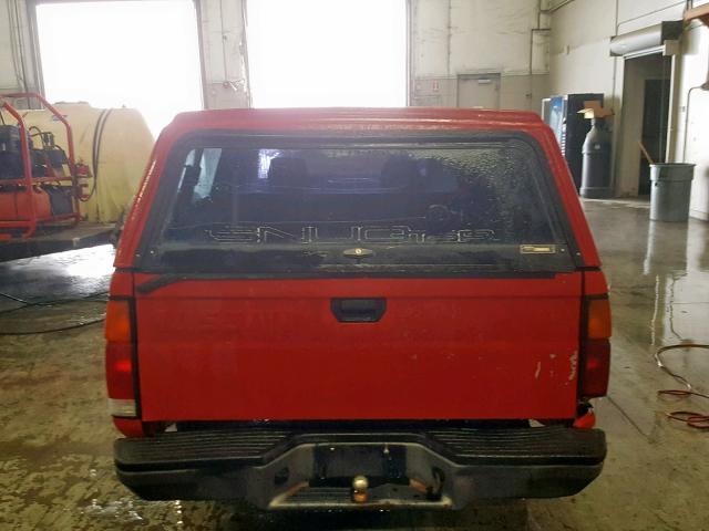 1N6SD16S9PC438033 - 1993 NISSAN TRUCK KING RED photo 6