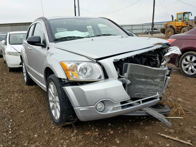 1B3CB5HA1BD161021 - 2011 DODGE CALIBER HE SILVER photo 1