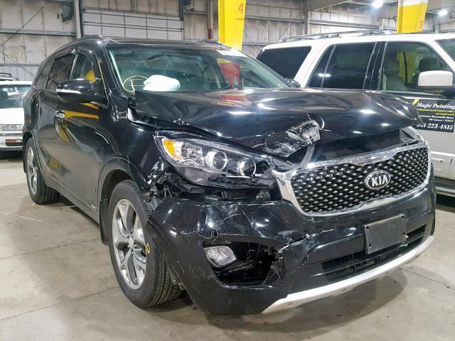 5XYPKDA57GG084350 - 2016 KIA SORENTO SX BLACK photo 1