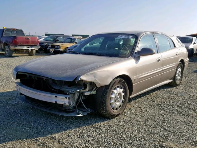 1G4HR54K72U235987 - 2002 BUICK LESABRE LI GOLD photo 2