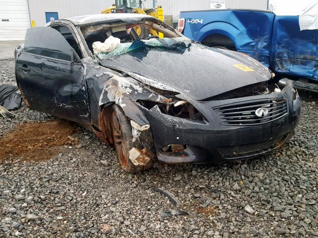 JNKCV64E19M601574 - 2009 INFINITI G37 BASE BLACK photo 1