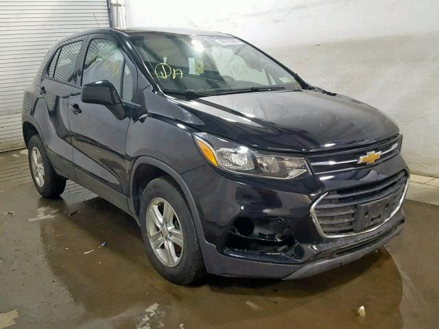 3GNCJNSB9JL240830 - 2018 CHEVROLET TRAX LS BLACK photo 1