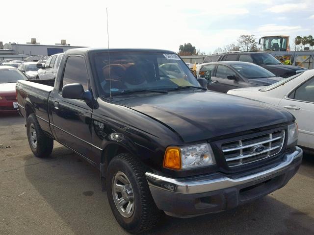 1FTYR10C21TA05659 - 2001 FORD RANGER BLACK photo 1