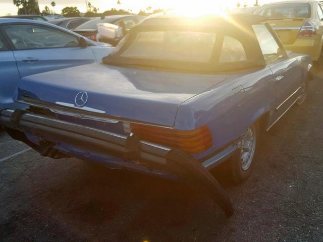 00010704412026763 - 1975 MERCEDES-BENZ 450SL BLUE photo 4