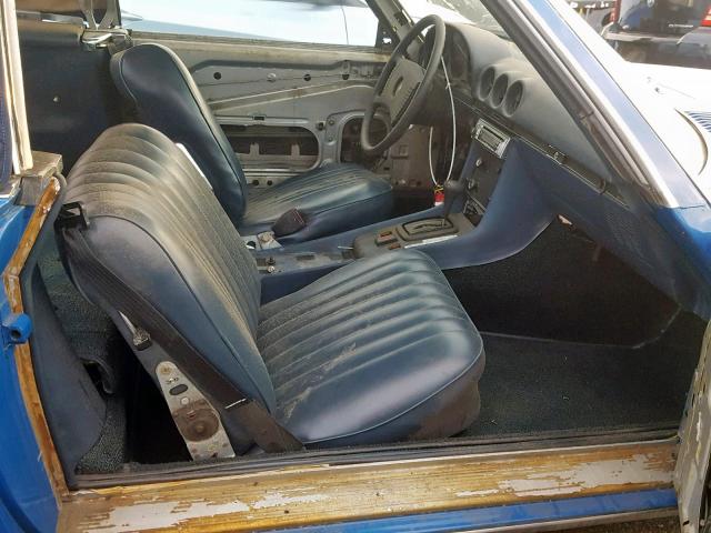 00010704412026763 - 1975 MERCEDES-BENZ 450SL BLUE photo 5