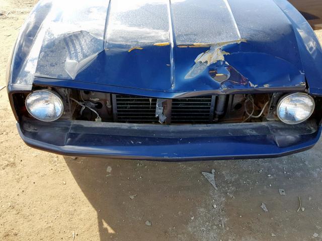 3F01H127769 - 1973 FORD MUST BLUE photo 9