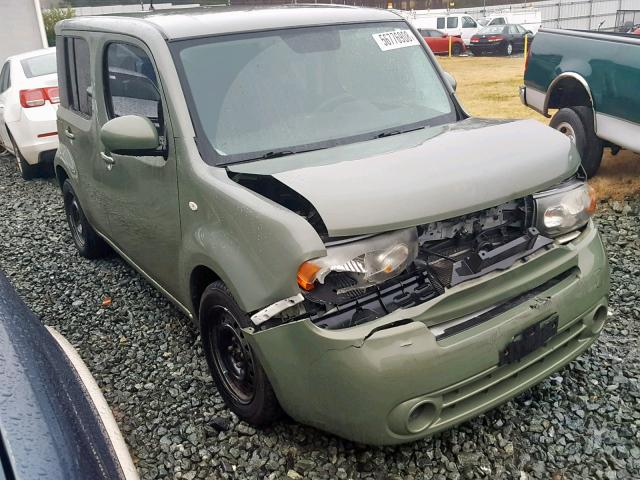 JN8AZ2KR6AT168330 - 2010 NISSAN CUBE BASE GREEN photo 1