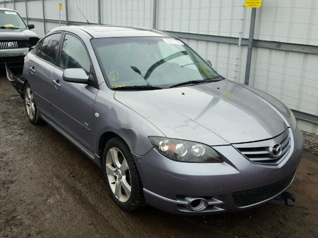 JM1BK323541145238 - 2004 MAZDA 3 S GRAY photo 1