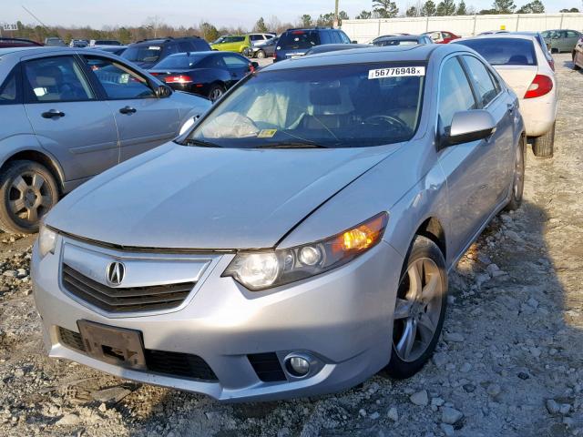 JH4CU2F66DC012648 - 2013 ACURA TSX TECH SILVER photo 2