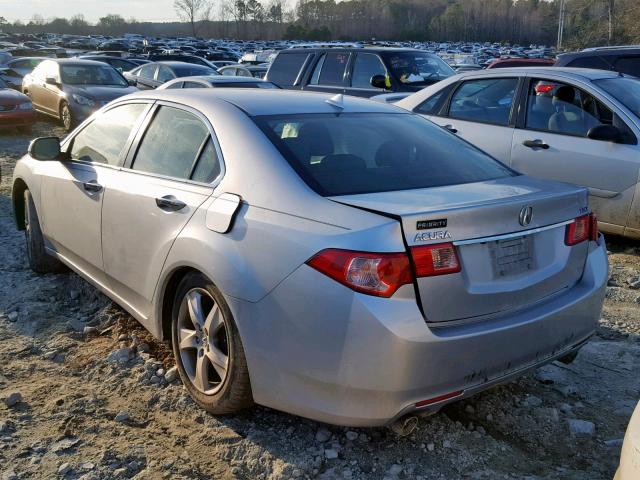 JH4CU2F66DC012648 - 2013 ACURA TSX TECH SILVER photo 3