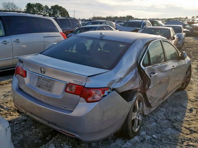 JH4CU2F66DC012648 - 2013 ACURA TSX TECH SILVER photo 4