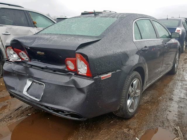 1G1ZC5EB6AF260478 - 2010 CHEVROLET MALIBU 1LT ნაცრისფერი ფოტო 4