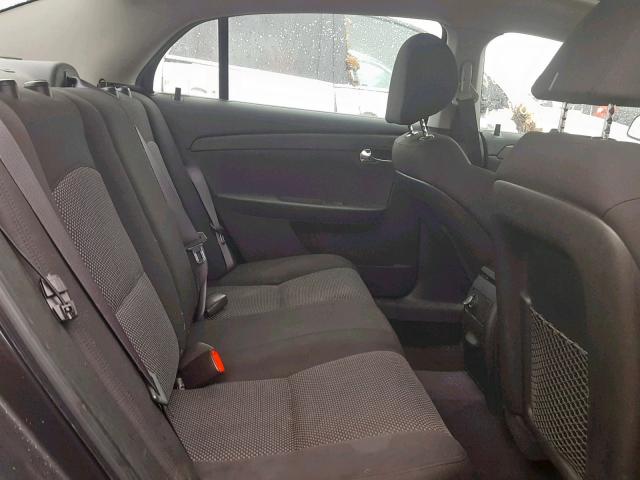 1G1ZC5EB6AF260478 - 2010 CHEVROLET MALIBU 1LT ნაცრისფერი ფოტო 6