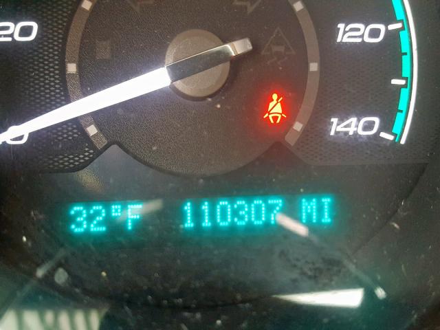 1G1ZC5EB6AF260478 - 2010 CHEVROLET MALIBU 1LT ნაცრისფერი ფოტო 8